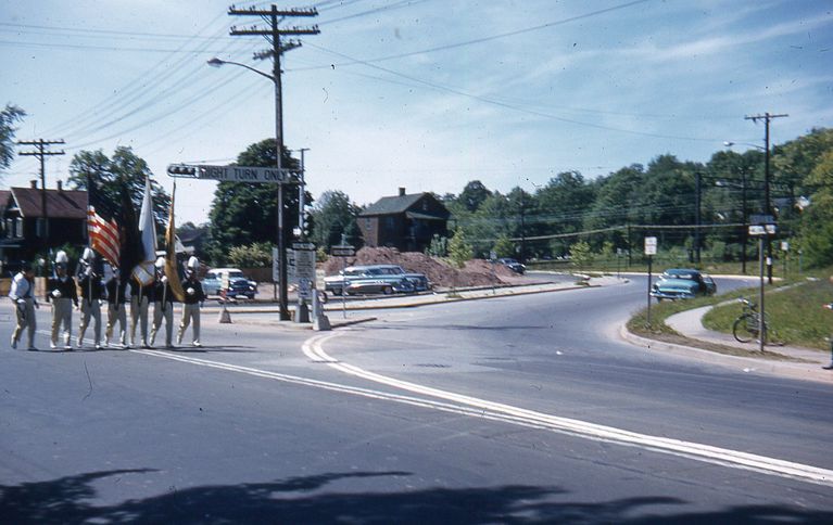          Centennial Parade: Knights of Columbus Color Guard, 1957 picture number 1
   