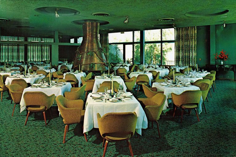          Arch Restaurant: Dining Room Interior, 1963 picture number 1
   