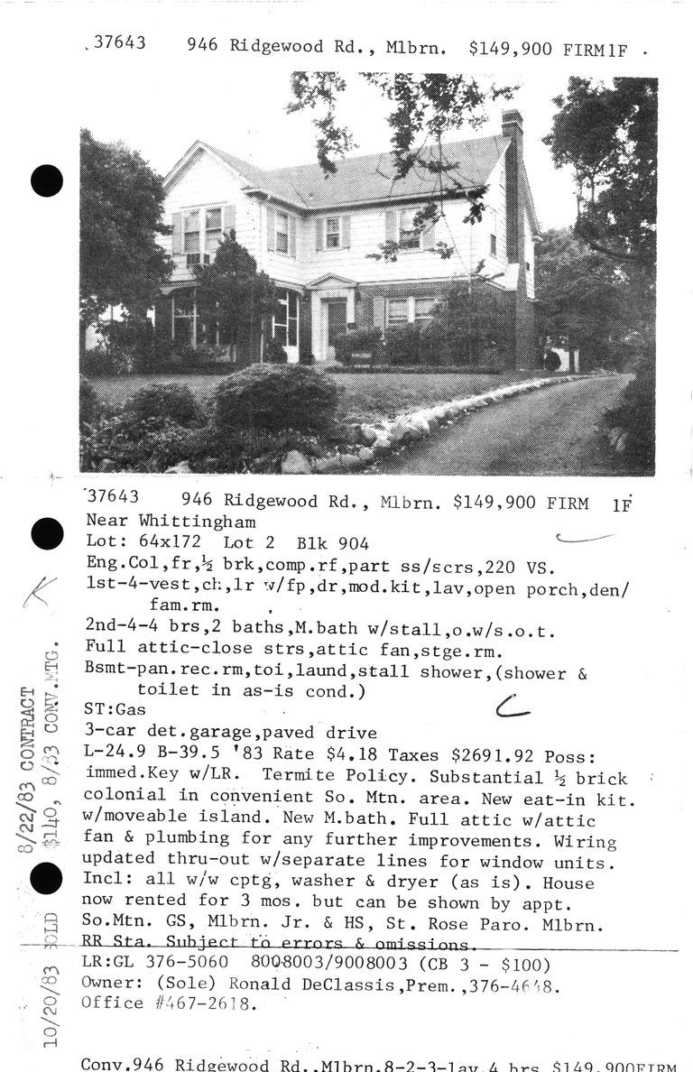          946-RIDGEWOOD-ROAD picture number 1
   