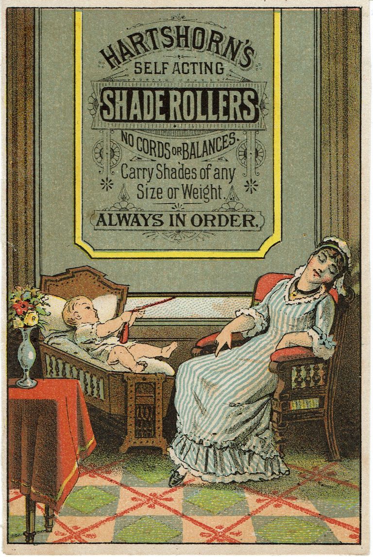          Hartshorn: Roller Shade Advertising Card picture number 1
   