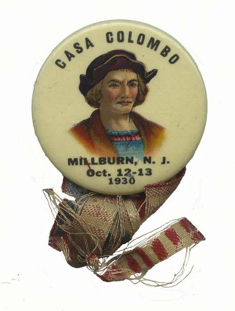          Casa Colombo Pinback Pin picture number 1
   