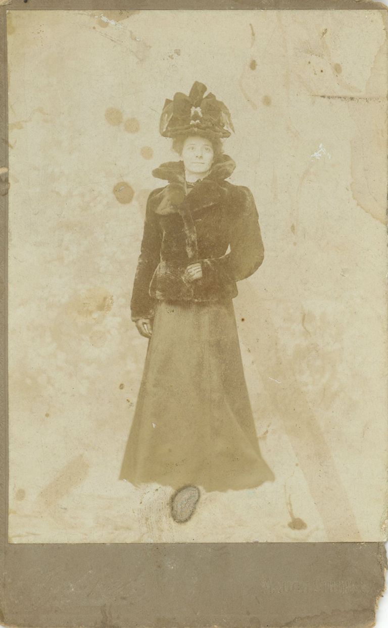          Bosworth: Unidentified Woman in Fashionable Attire, c.1890 picture number 1
   