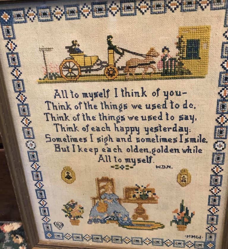          Kellogg: Embroidered Quote - W.D.N. picture number 1
   