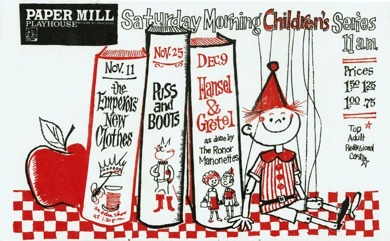          Children's Series Flyer, 1961 Paper Mill Playhouse picture number 1
   