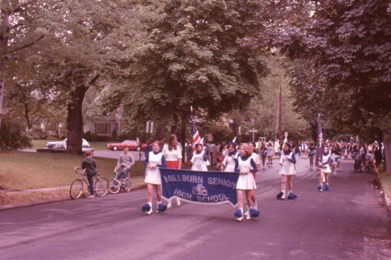          Bicentennial: Millburn High School Color Guard Marching, 1976 picture number 1
   