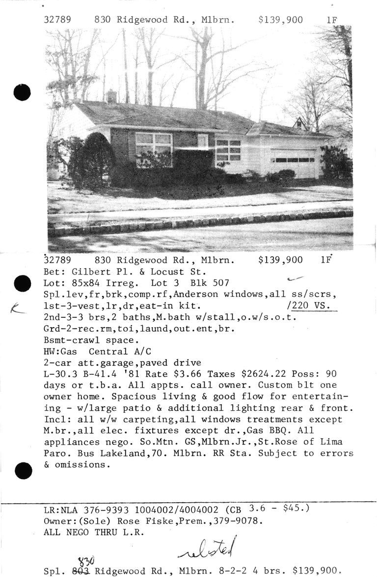          830-RIDGEWOOD-ROAD picture number 1
   