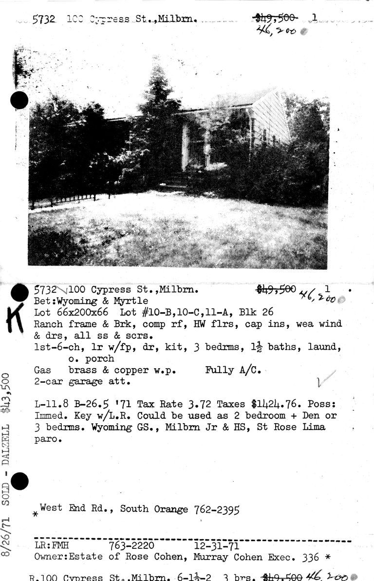          100 CYPRESS STREET picture number 1
   