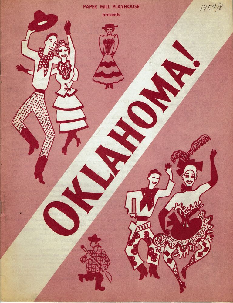          Oklahoma, 1957 Paper Mill Playhouse Souvenir Program picture number 1
   