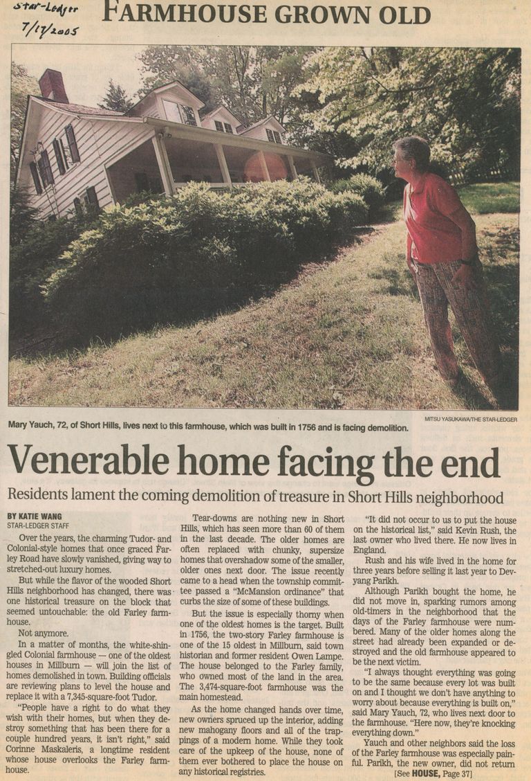          Star Ledger, July 17, 2005
   