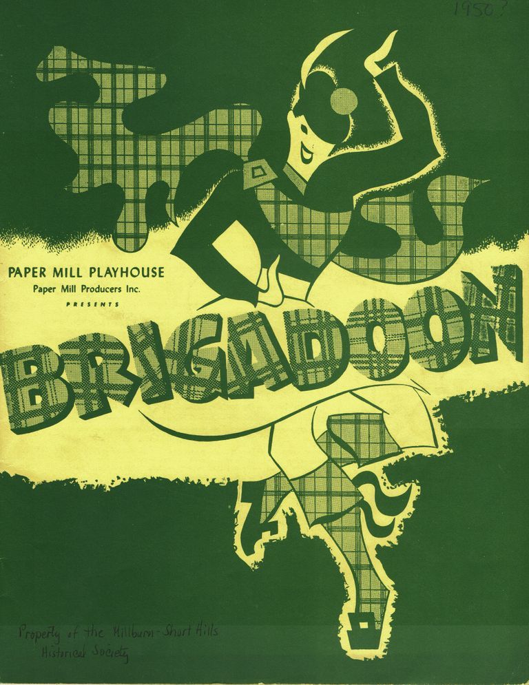          Paper Mill Playhouse Program: Brigadoon, 1950 Paper Mill Playhouse Souvenir Program picture number 1
   