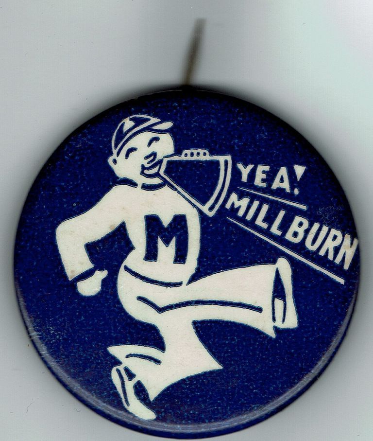          Millburn High School: Yea Millburn Pin Back Button picture number 1
   