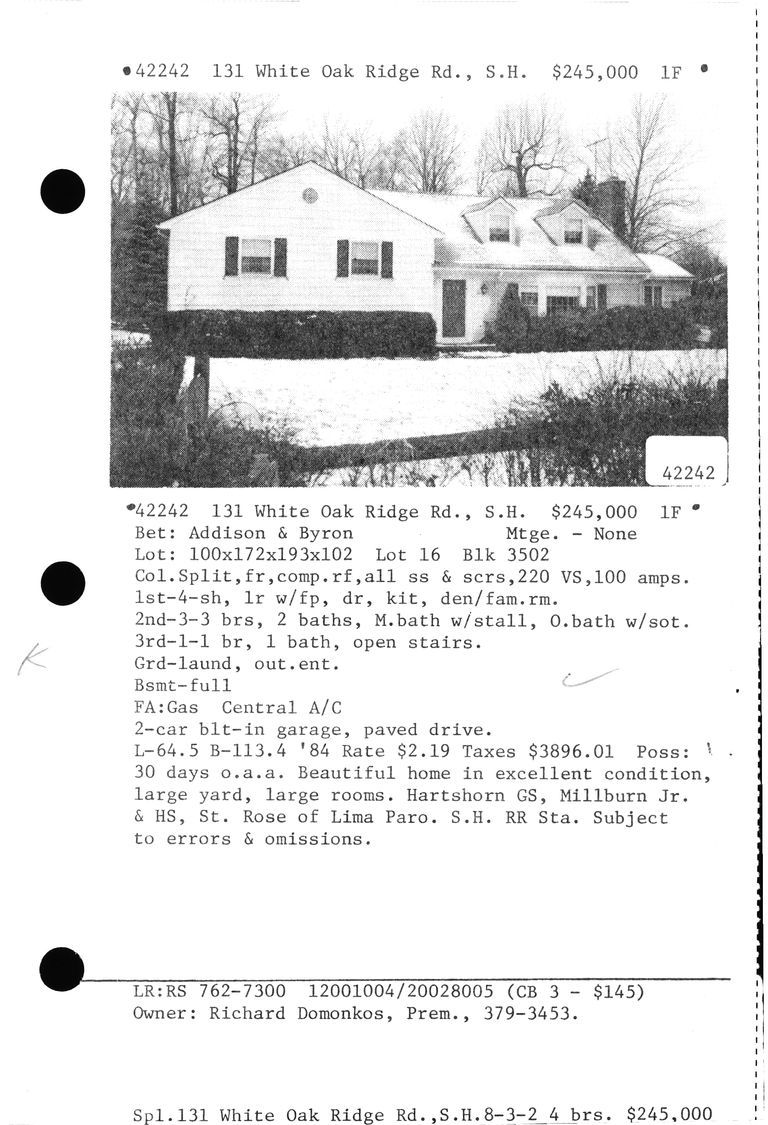          131-WHITE-OAK-RIDGE-ROAD picture number 1
   