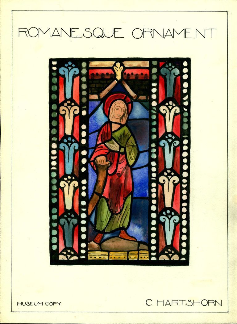          Hartshorn: Cora Hartshorn Romanesque Design picture number 1
   