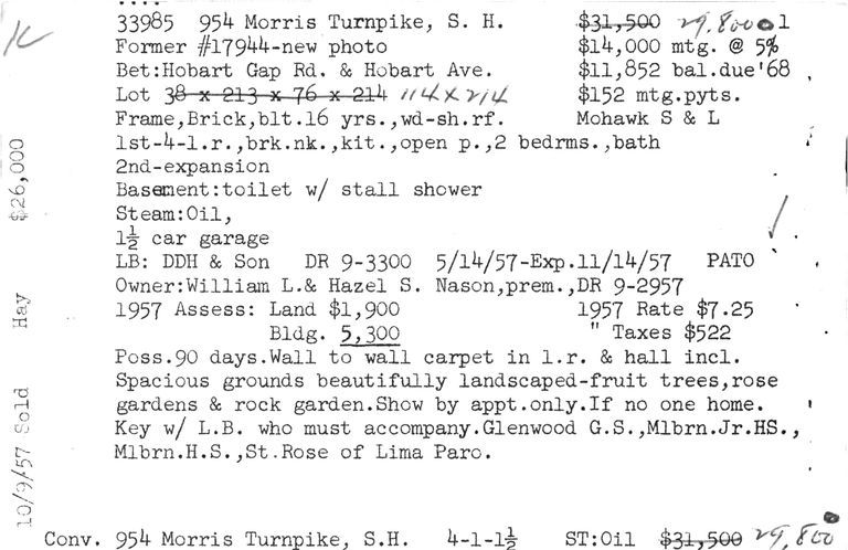          954-MORRIS-TURNPIKE picture number 1
   