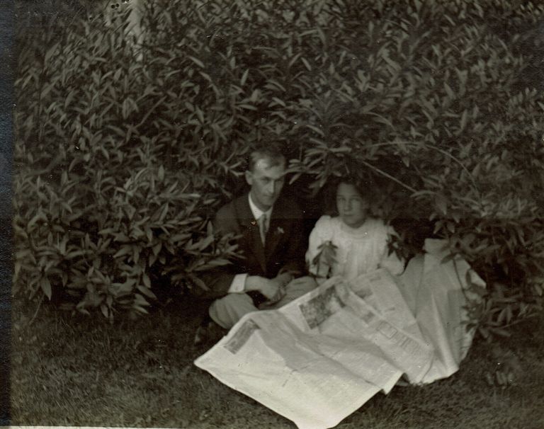          Marshall-Schmidt Album: Margaret Marshall and Young Man picture number 1
   