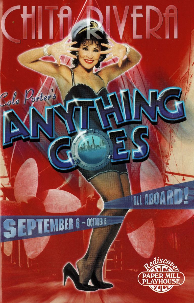          Paper Mill Playhouse Program: Anything Goes, 2000 picture number 1
   