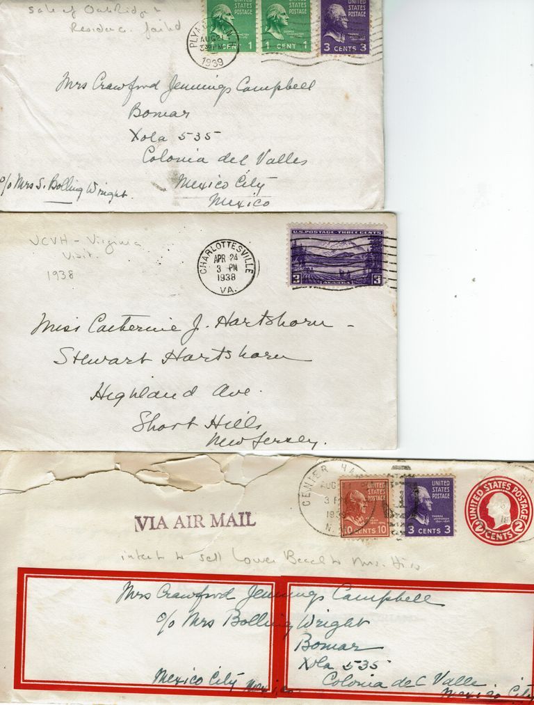          Hartshorn: Letters to Catherine J. Hartshorn, 1938-1939 picture number 1
   