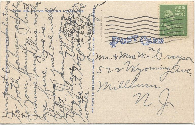          Grayson: William Grayson postcard, 1944 picture number 1
   