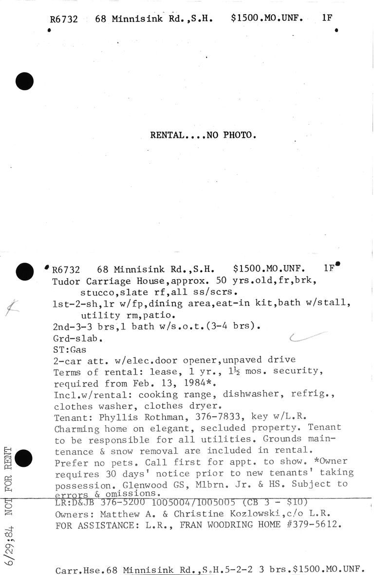          68 MINNISINK ROAD picture number 1
   