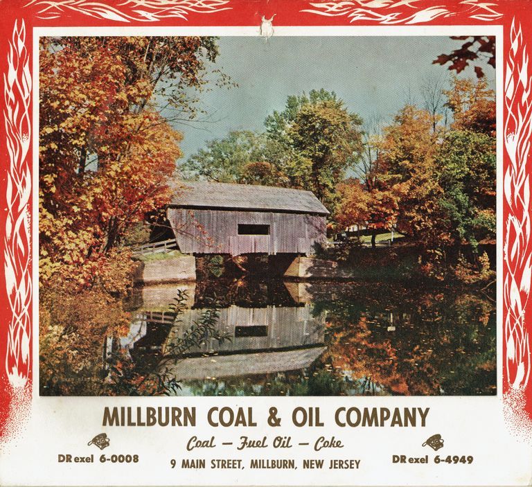          Millburn Coal and Oil Company: 1958 Wall Calendar picture number 1
   