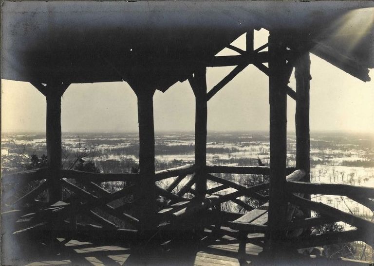          Hartshorn: Cora Hartshorn Photograph of Summer House at Washington Rock picture number 1
   