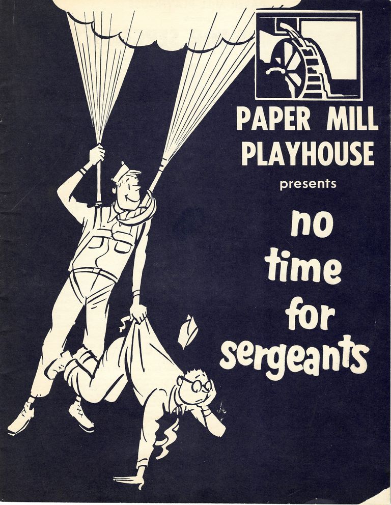          Paper Mill Playhouse Program: No Time for Sergeants, 1958 picture number 1
   