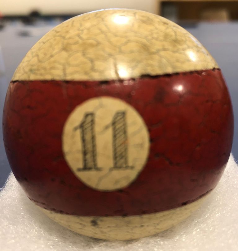          Burt Pool Ball Factory: George Burt Billiard Ball picture number 1
   