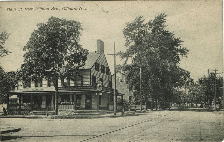          Main Street: Main Street from Millburn Avenue, 1908 picture number 1
   