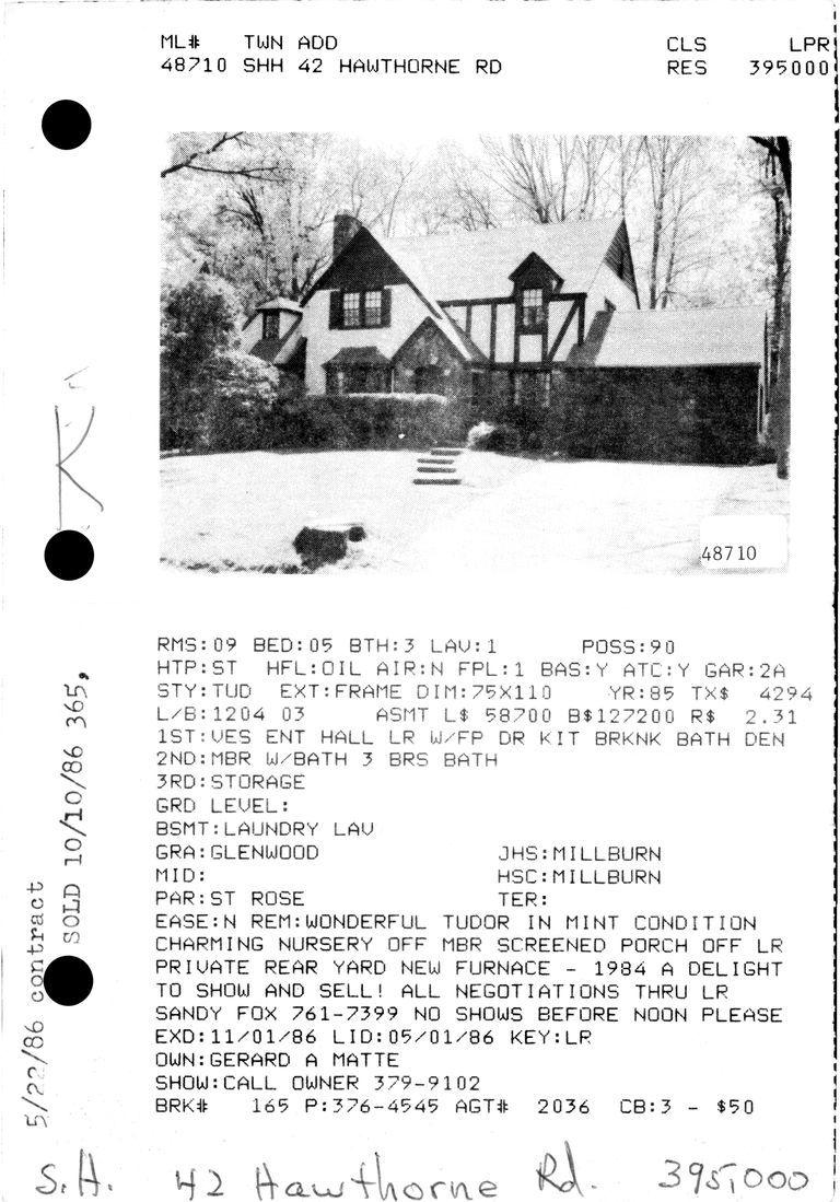          42 HAWTHORNE ROAD picture number 1
   