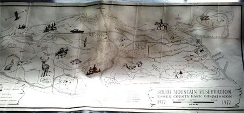          1972 Map of South Mountain Reservation picture number 1
   