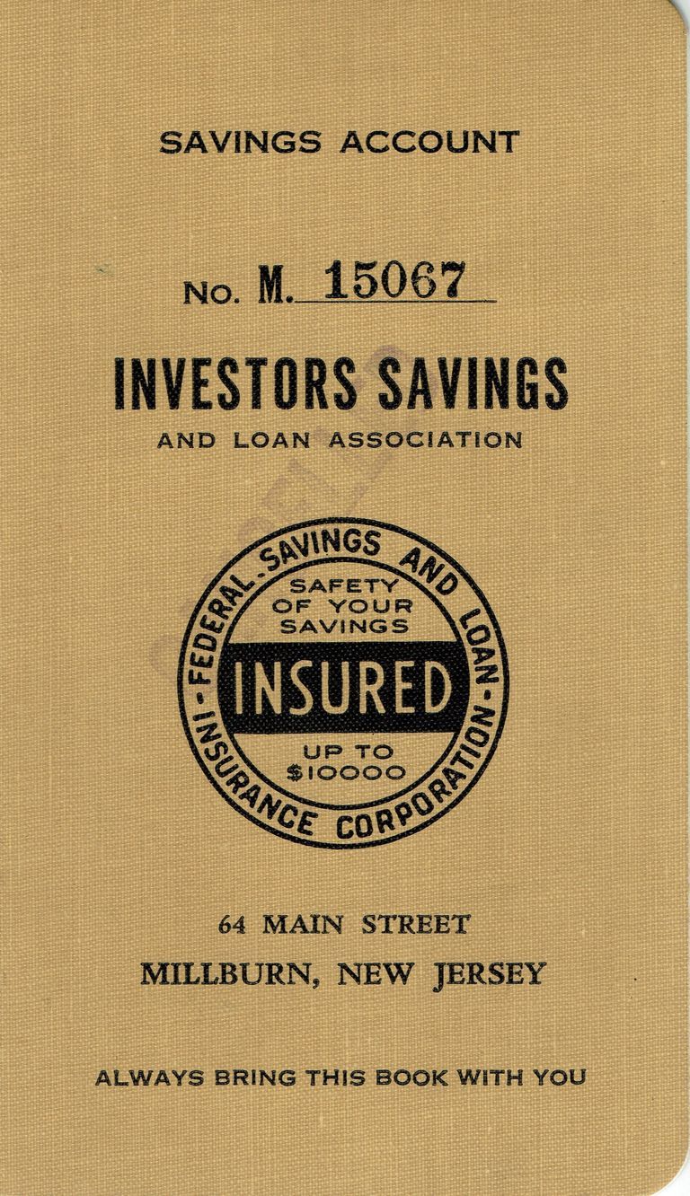          Bank: Investors Savings and Loan Bank Book and Envelope, 1960 picture number 1
   