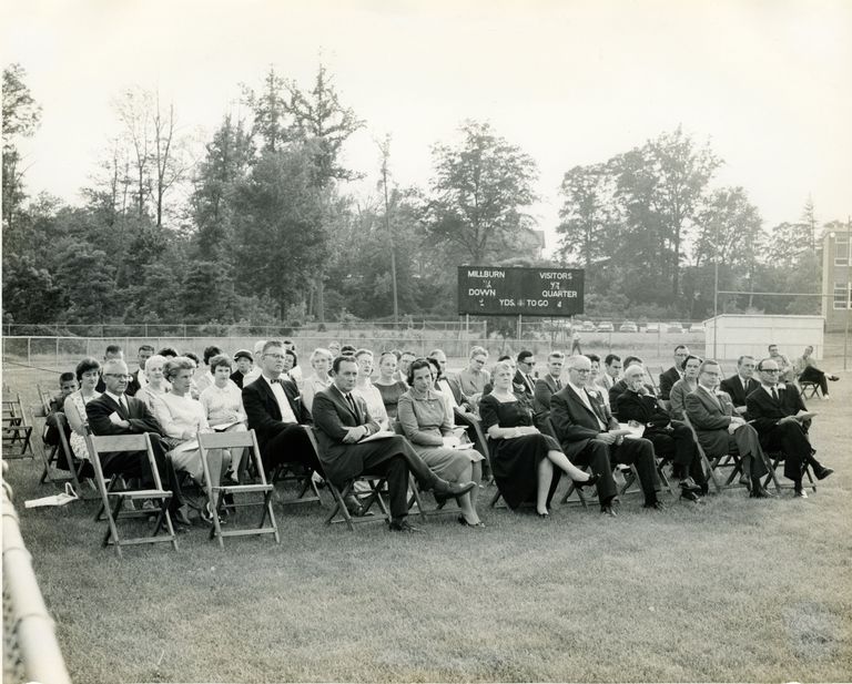          Faddis: Robert and Sarah Faddis at MHS Commencement, 1961 picture number 1
   