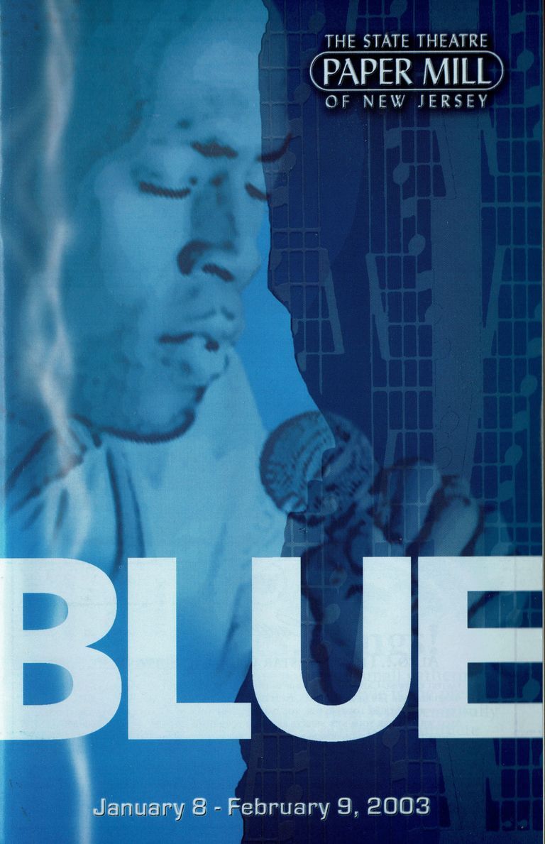          Paper Mill Playhouse Program: Blue, 2003 picture number 1
   