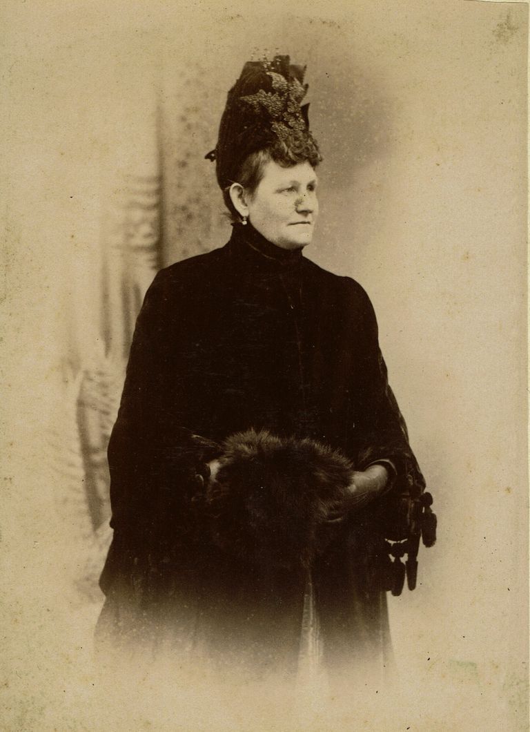          Ellis Album: Unidentified Female, c. 1870-80s picture number 1
   