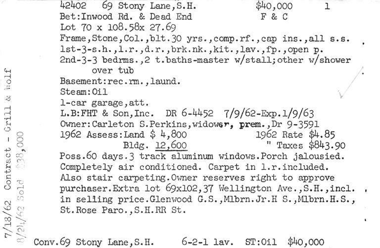          69-STONY-LANE picture number 1
   