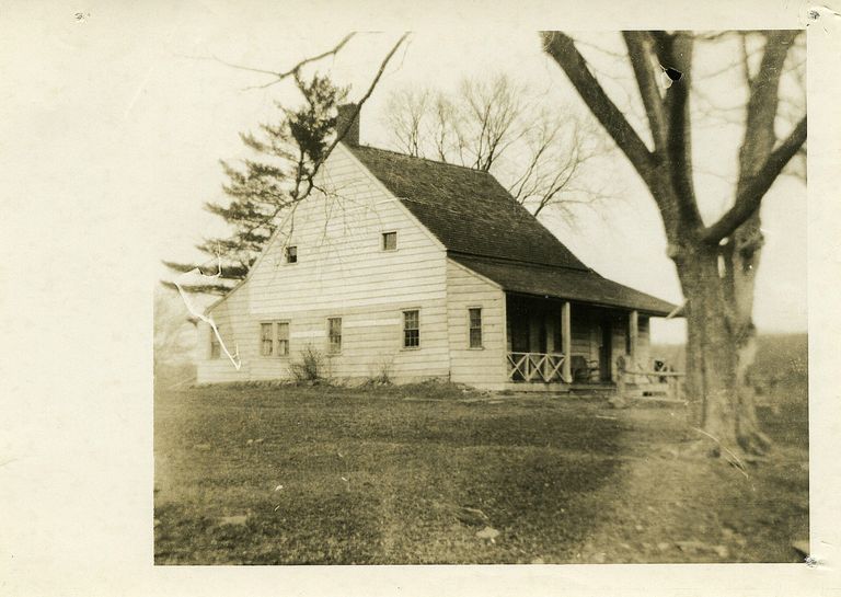          Off White Oak Ridge Road-front and left side destroyed by fire; Image Id #450
   