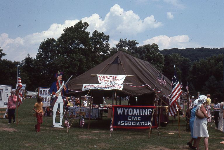          July 4: Wyoming Civic Association Tent in Taylor Park, 1976 picture number 1
   