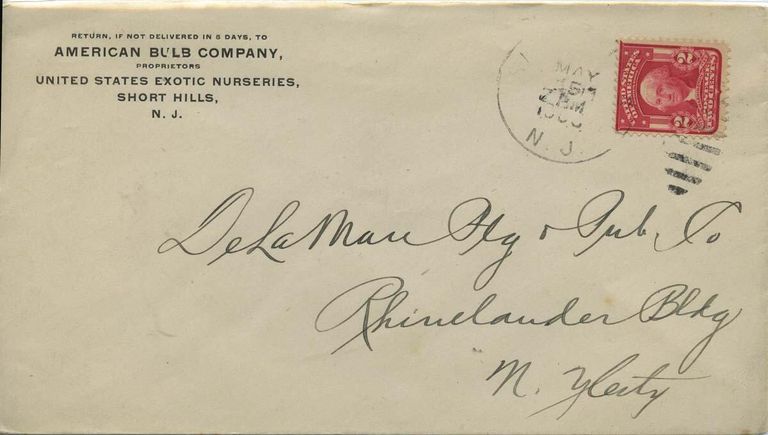          American Bulb Co. Cancelled Envelope, 1906 picture number 1
   