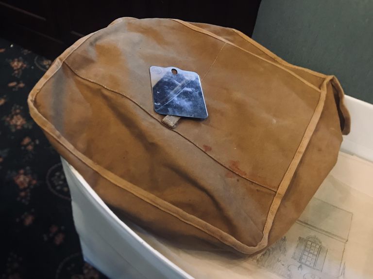          Rudiger: Stanley Rudiger - Boy Scouts of America Knapsack and metal tag picture number 1
   