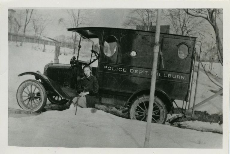          Millburn Police Department vehicle, c. 1924 picture number 1
   