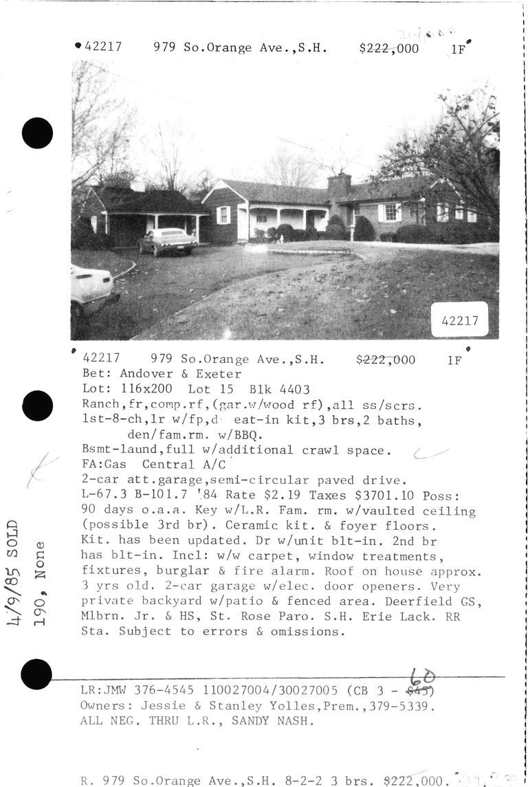          979-SOUTH-ORANGE-AVENUE picture number 1
   
