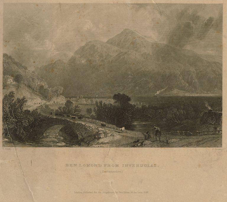          Kellogg: Ben Lomond from Inveruglas, 1836 picture number 1
   