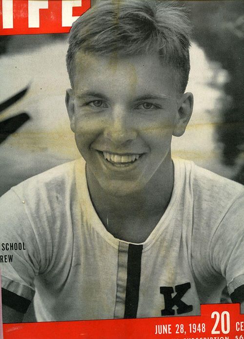 Stuart Auchincloss of Short Hills on the cover; related to story of Kent School Crew