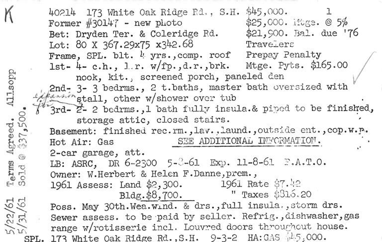          173-WHITE-OAK-RIDGE-ROAD picture number 1
   