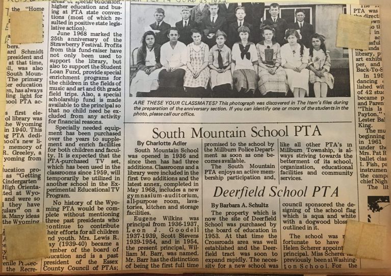          Girl Scout Scrapbook: Article on Elementary School PTA's picture number 1
   