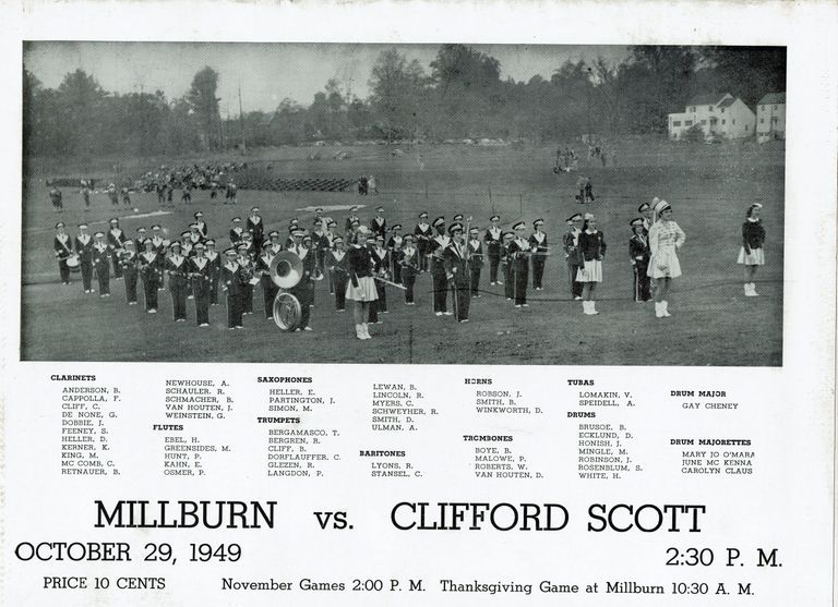          Football: Millburn vs Clifford Scott, 1949 picture number 1
   
