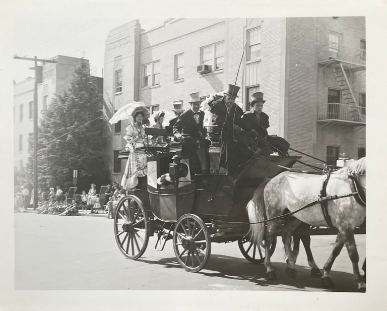          Centennial Parade: Horse-Drawn Carriage, 1957 picture number 1
   