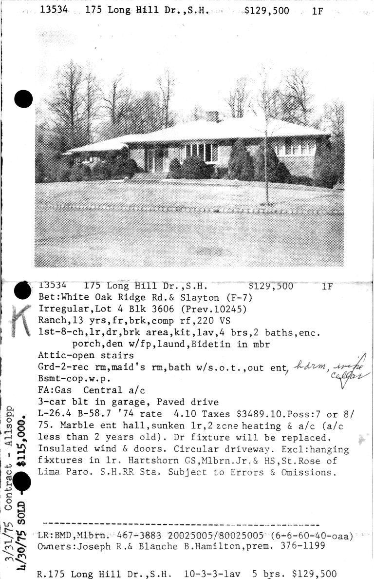          175 LONG HILL DRIVE picture number 1
   