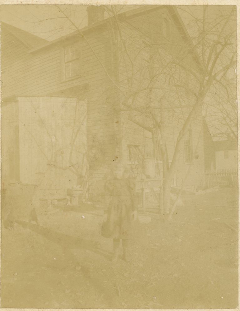          Gallitelli: Girl Standing in front of 9 Orchard Street, Millburn picture number 1
   