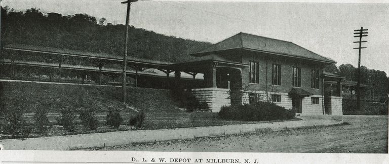          Delaware, Lackawanna & Western Railroad Depot, Millburn picture number 1
   